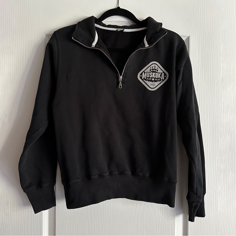 Muskoka Bear Wear Black US XS Quarter-Zip